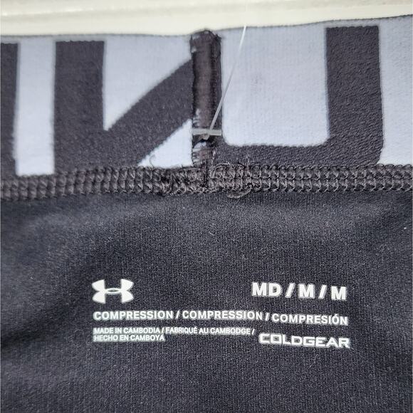 NWT Under Armour Men's Coldgear Compression Leggings - Picture 2 of 6